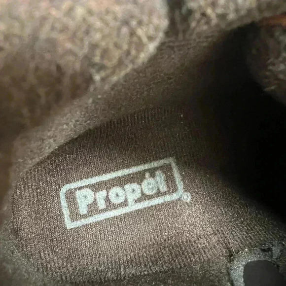 Propet Delaney Women’s Lace Up Zip Ankle Boots Brown Leather Size 6.5 WDV002L - Picture 9 of 15